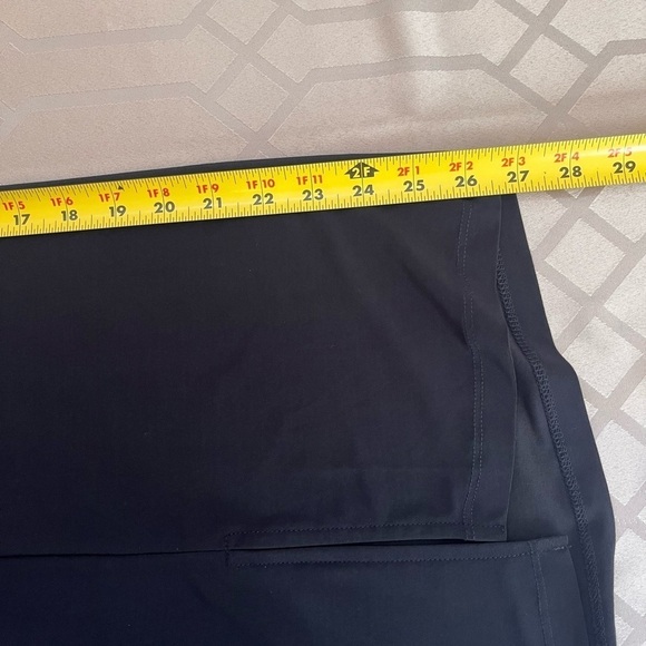 NWT Comfy USA Sun Kim Black Pants Slit Plus Size 3X - Picture 9 of 9